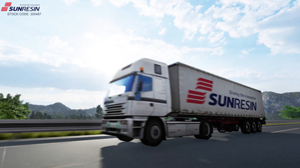 El sistema automatizado de envasado y logística trae productos de alta calidad Sunresin al mundo